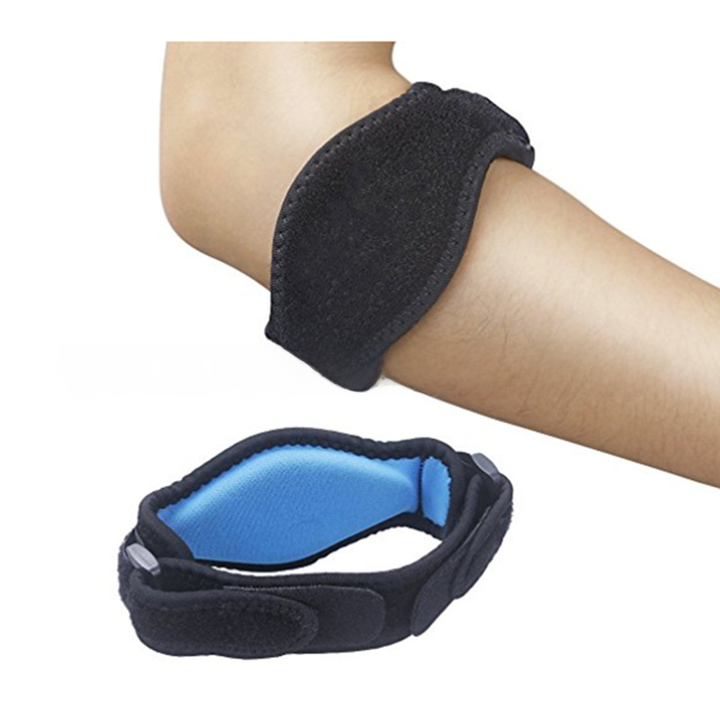 Adjustable Breathable Sports Elbow Guard with EVA Padding