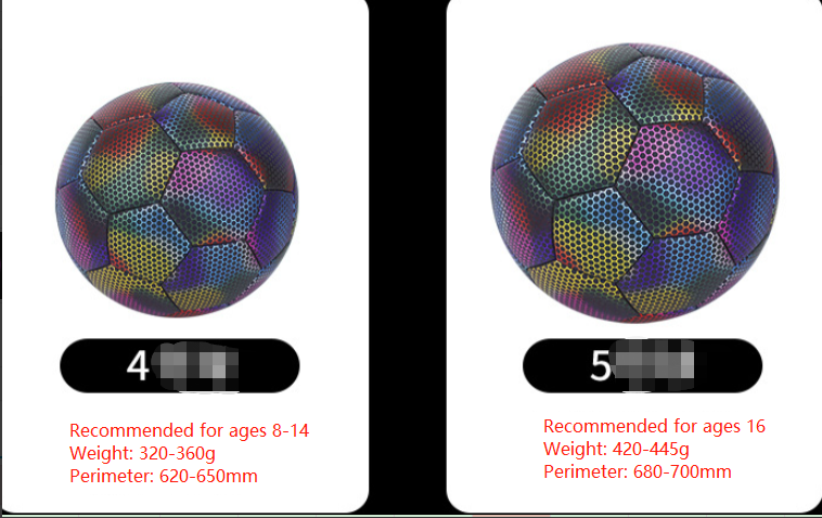 Glow-in-the-Dark Luminous Football – Lights Up Every Kick
