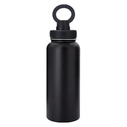 1L Insulated Water Bottle with Magnetic Phone Mount – For Cycling & Hiking