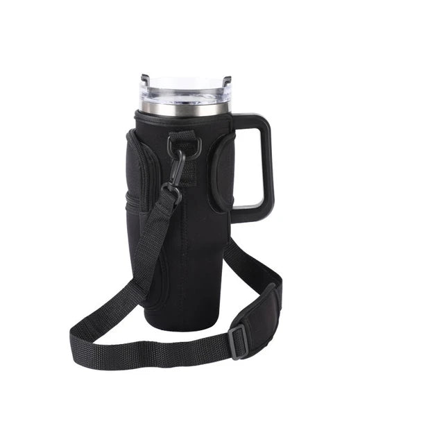 Water Bottle Carrier Bag – Hands-Free Holder for Hiking, Cycling & Outdoors
